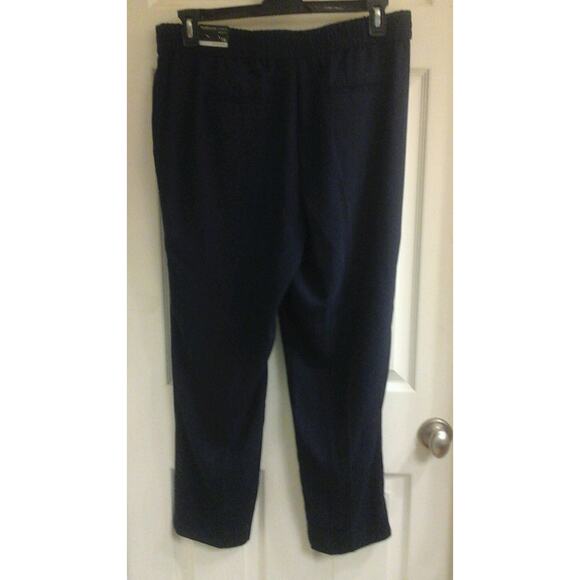 VanHeusen Studio dress pants, women's sz 16, polyester, Blue Classy Chic NWT $78 - Picture 2 of 7